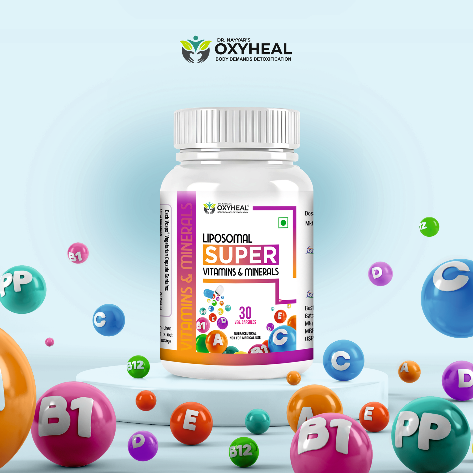 Liposomal Super Vitamins & Minerals